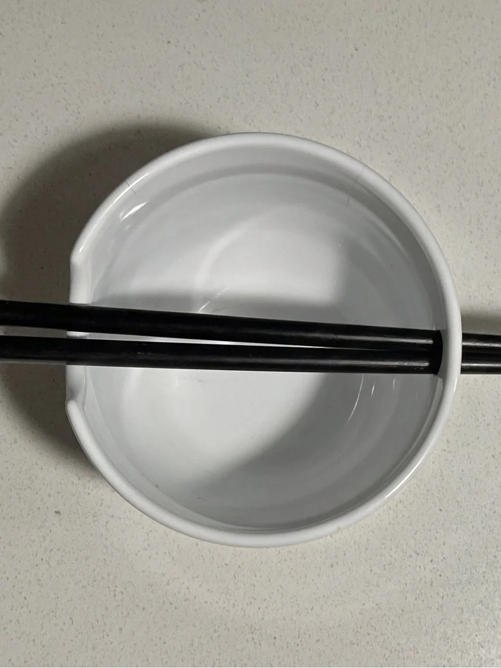 Hello Kitty Asian soup bowl and chopsticks